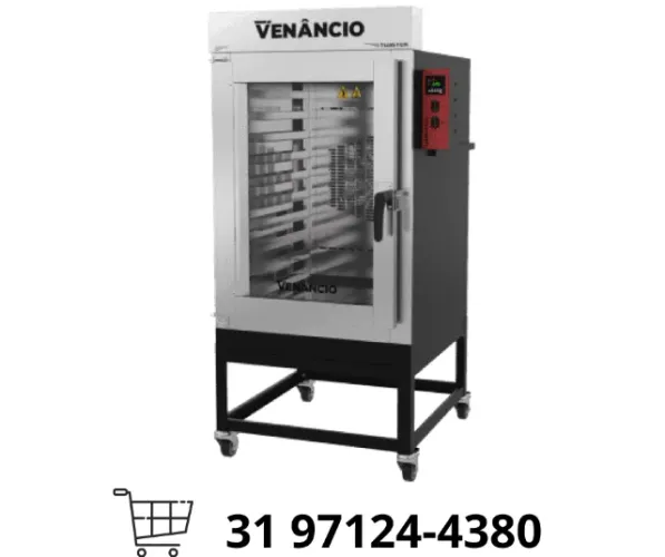 Forno Turbo 10 Esteiras Elétrico Venâncio