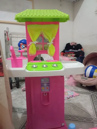 Cozinha de brinquedo completa