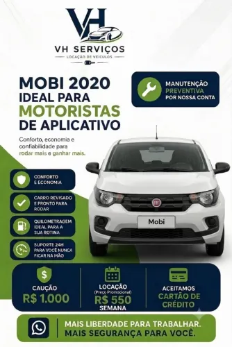 Fiat Mobi Easy 1.0 Fire Flex 5P. 2020
