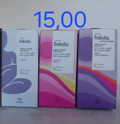 Sabonete em barra natura 15,00