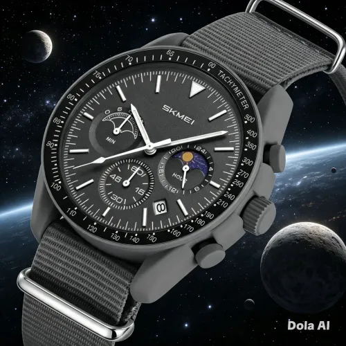 Relógio cronógrafo Skmei "Moonswatch"