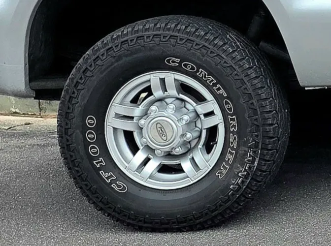 Jogo de Rodas e Pneus da Ford F250 XLT versão 4x4 e também da F350
