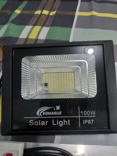 Refletor de led solar 100w 