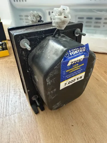 Autotransformador - Transformador de energia 7000va