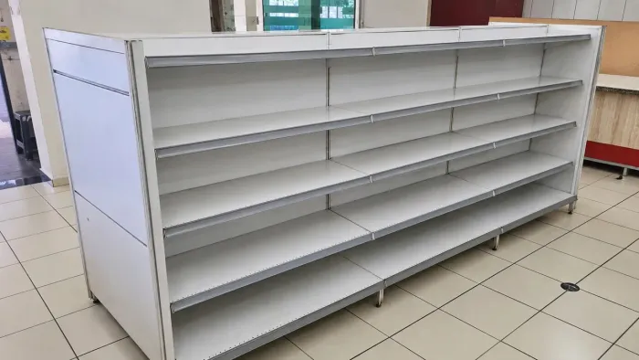 Gôndola Central de Aço para Mercado/Mercearia - Excelente Estado