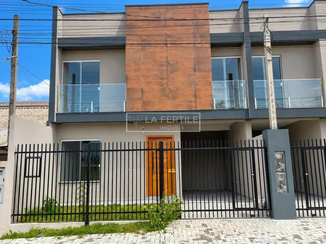 Sobrado com 88,69 m², à venda por R$ 600.000 - Cidade Industrial, Curitiba (PR)