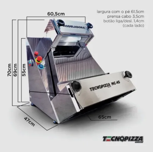 Modeladora de pizza