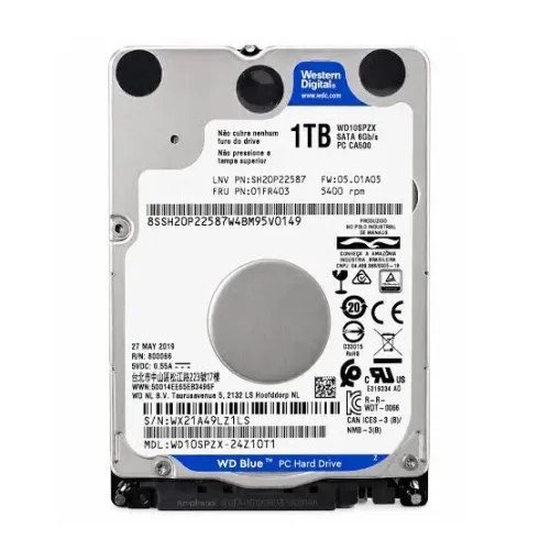 HD 1TB NOTEBOOK - WESTERN DIGITAL