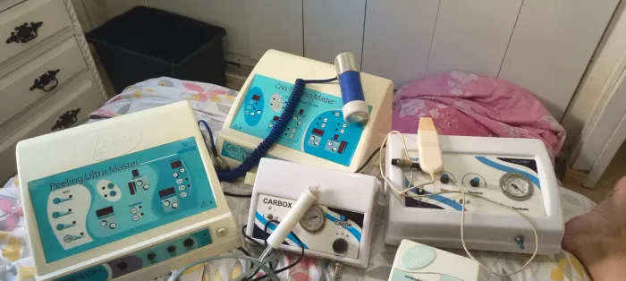 Vendo todos os aparelhos de estetica