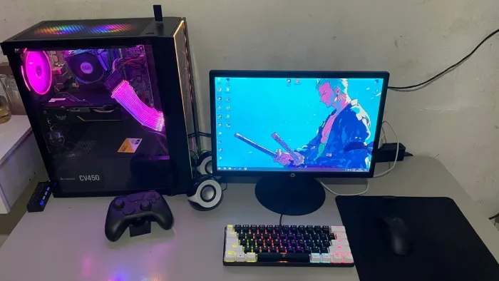 PC Gamer GTX 1650 4GB + Kit Completo RGB + SSD