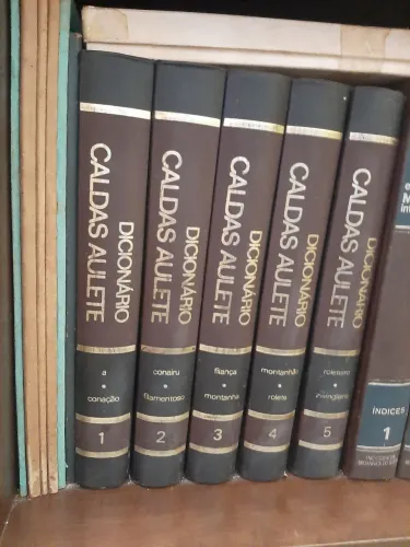 Coleção enciclopédias Caldas Aulete