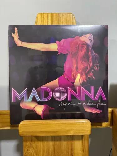 Raro Madonna Confessions On A Dance Floor Vinil Rosa Duplo remix contínuo nonstop