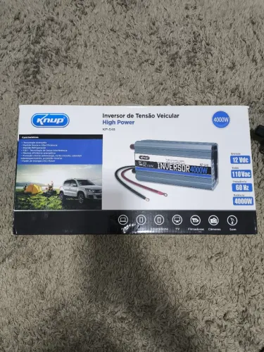 Inversor Knup 4000w 12v/110v