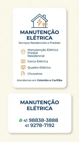 MANUTENÇÃO ELÉTRICA  residencial e Predial