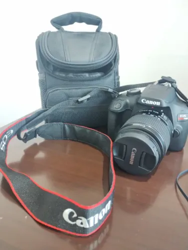 CÂMERA CANON T100 - QUALIDADE PROFISSIONAL PARA COMEÇAR HOJE