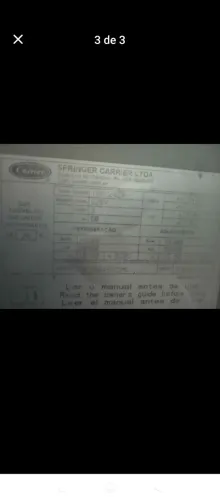 Condensadora 58.000 BTU quente e frio por apenas R$1500,00