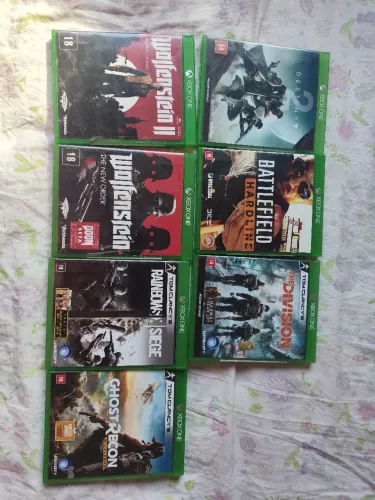 7 Jogos Xbox one - Lacrados e novos