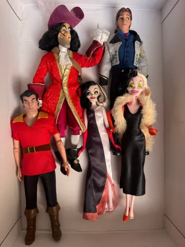 Bonecos vilões Disney