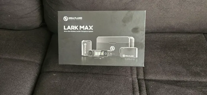 Microfone Sem Fio Hollyland Lark Max - Impecável, Completo, 22h Bateria