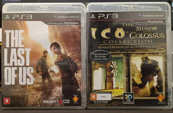 Combo TLoU & ICO & SotC - PS3