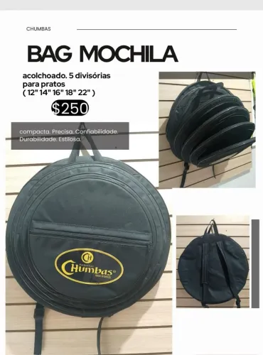 Bag mochila para pratos ,em Nylion 600!