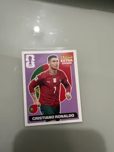 Figurinha Extra Legend Panini Copa do Mundo 2026 Lilas Cristiano Ronaldo