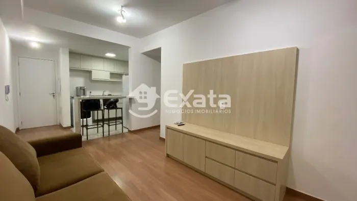 Apartamento mobiliado de 1 quarto no Connect Planeta para alugar no Jardim do Paço zona le