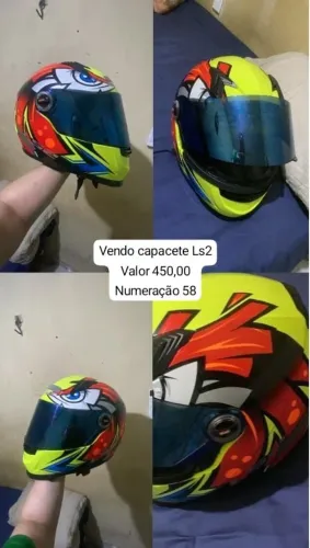Vendo capacete Ls2
