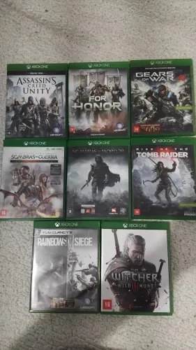 JOGOS XBOX ONE (LEIAM A DESCRIÇÃO PARA VALORES)