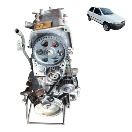 Motor Parcial Fiat Palio Fire 2001 2005 1.0 8v 55cv
