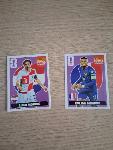 Figurinhas Legends do Modric e do Mbappé SUPER RARA álbum 2026