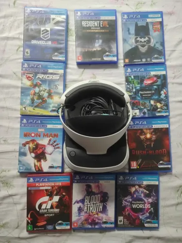 VR TOP DE LINHA COM VÁRIOS JOGOS