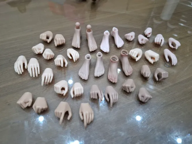 Lote peças corpos 1/6 femininos tipo hot toys phicen