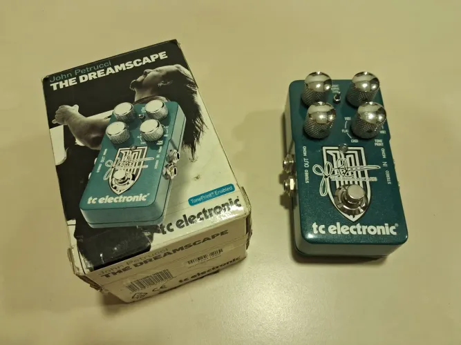 Pedal Tc Eletronic Dreamscape John Petrucci Flanger Chorus Vibrato