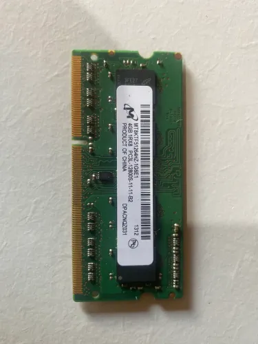 Memória ram 4gb ddr3 notebook