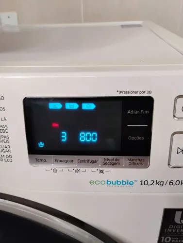 Máquina de Lavar Samsung (COM DEFEITO)
