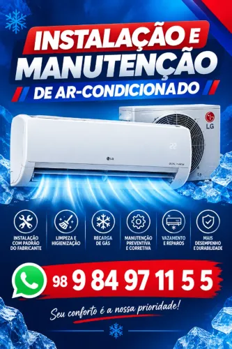 Instalação de ar condicionado chama ?