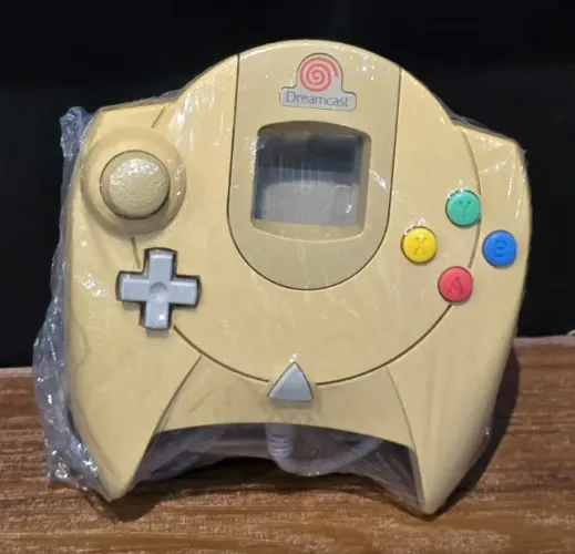 Controle de Dreamcast Original Amarelado