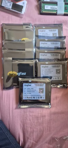 SSD 120 GB kingfast novo no blister