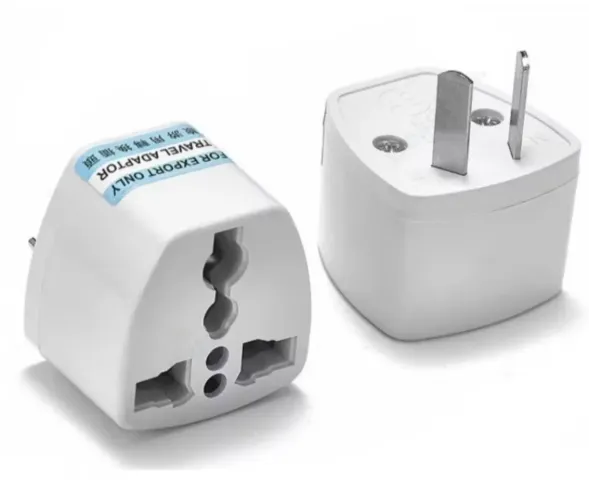 Adaptador tomada universal para Argentina argentino chinês 2 pinos bivolt
