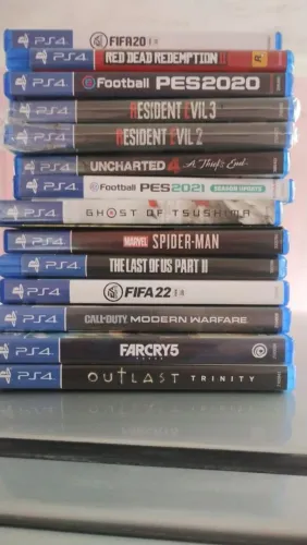 JOGOS PLAY 4 E 5 VENDAS OU TROCAS A PARTIR DE $40