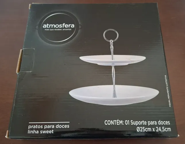 Prato para Doces 25cm - Atmosfera