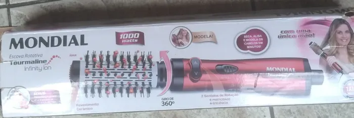 Escovaodeladora e alisadora