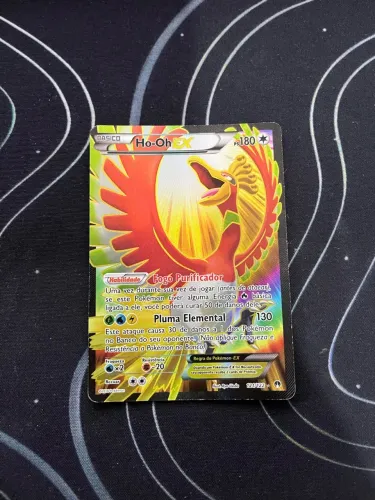 carta pokemon ho-oh ex 121/122