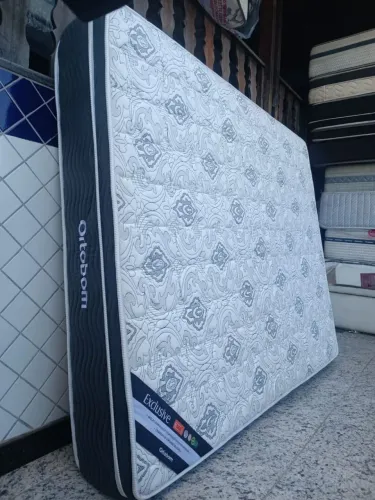 Colchão Queen Ortobom luxo, entrego e Aceito cartão