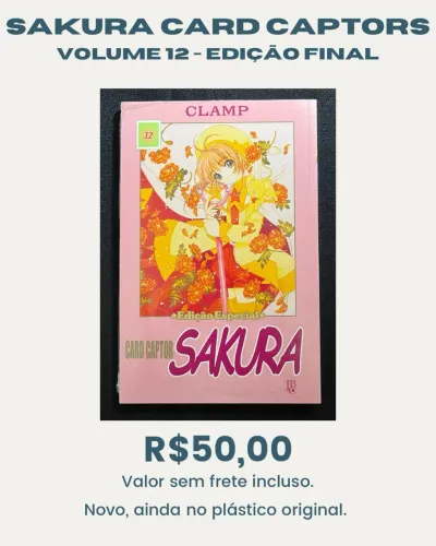 Sakura card captors edição especial volume 12