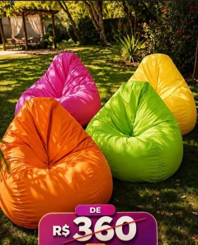 PUFF PERA MEGA OFERTA