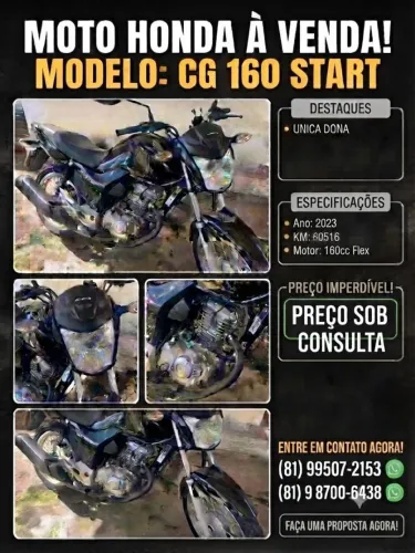MOTO HONDA CG 160 START