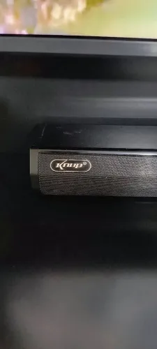 Caixa de Som Soundbar Knup 60W RMS - Bluetooth / HDMI / Óptica (Barato, Sem Controle)