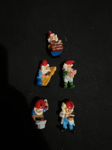 Coleção kinder ovo antigo anos 90 Gnomos